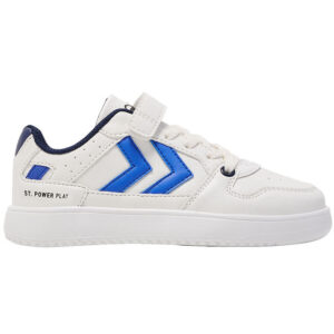 Hummel Sko - St. Power Play Jr. - Bright White/Black Iris