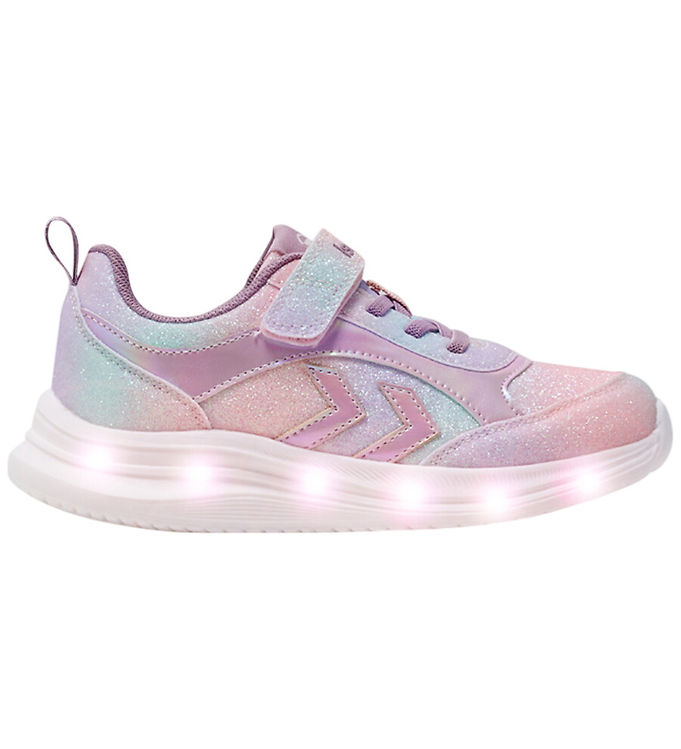 Hummel Sko m. Lys - Glow - Multi Colour Pink