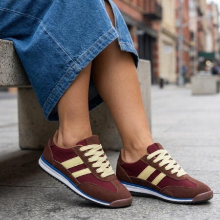 Kamelia dame sneakers A-130 - Brown