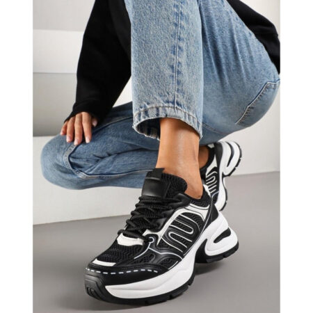 Lucia dame sneakers A-105 - Black