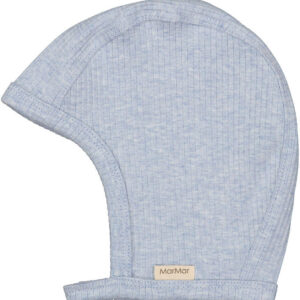 MarMar Babyhjelm - Rib - Modal - Hoody - Fresh Air Melange