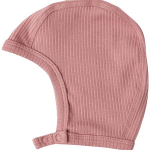 MarMar Babyhjelm - Rib - Modal - Rose Parfait