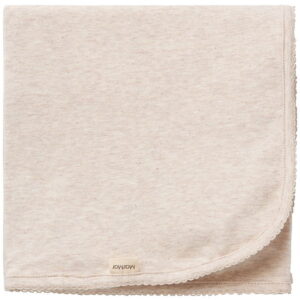 MarMar Babytæppe - 80x80 cm - Alida - Noos - Lysebeigemeleret