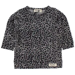 MarMar Bluse - Grå Leopardprint - 2 år (92) - MarMar Bluse