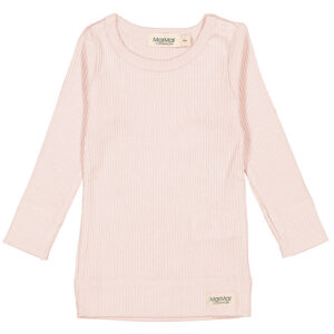 MarMar Bluse - Modal - Rib - Barely Rose