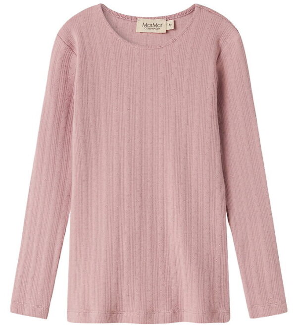 MarMar Bluse - Modal - Rib - Tamra - Soft Berry