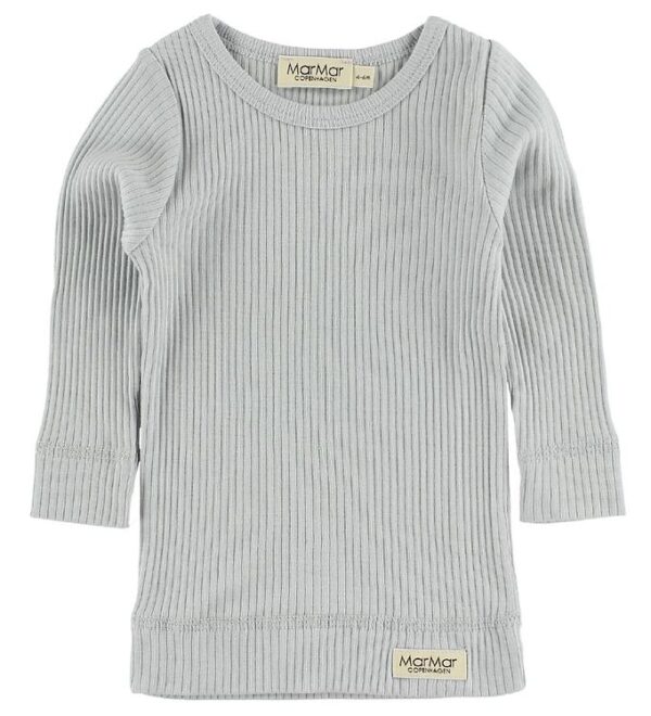 MarMar Bluse - Rib - Modal - Lyseblå
