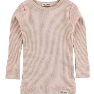 MarMar Bluse - Rib - Modal - Rosa - 1 år (80) - MarMar Bluse