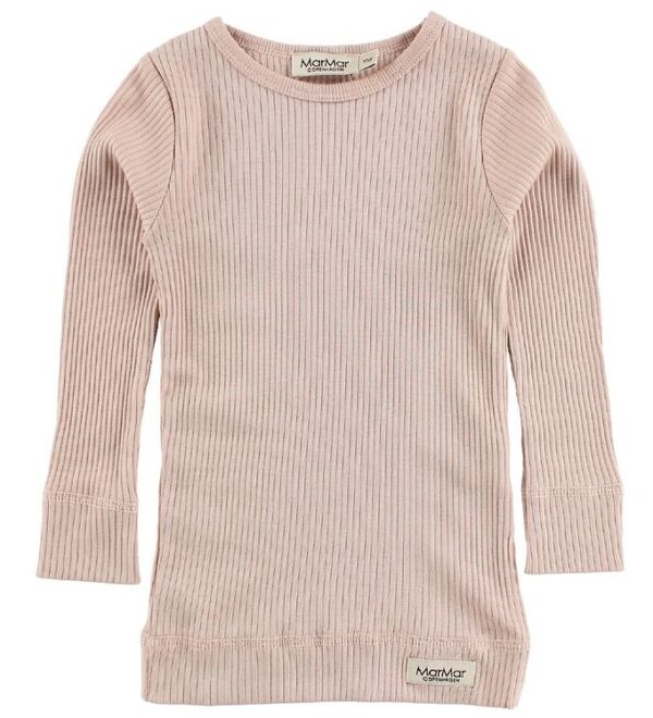 MarMar Bluse - Rib - Modal - Rosa - 1 år (80) - MarMar Bluse