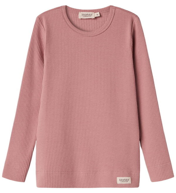 MarMar Bluse - Rib - Modal - Rose Parfait
