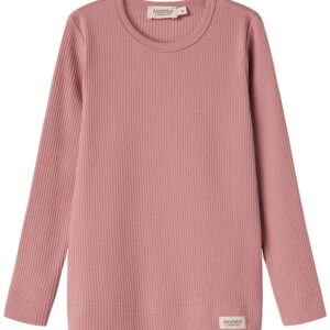 MarMar Bluse - Rib - Modal - Rose Parfait