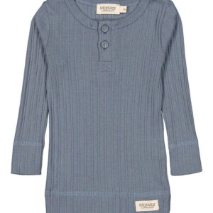 MarMar Bluse - Rib - Modal - Stormy Blue