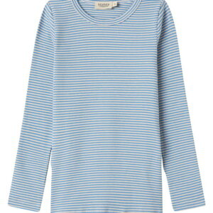MarMar Bluse - Rib - Modal - Tani - Blue Stripe