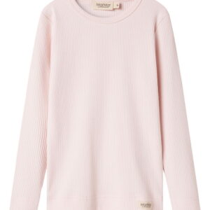 MarMar Bluse - Rib - Plain - Noos - Rosa