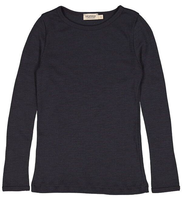 MarMar Bluse - Rib - Uld - Tamra - Night