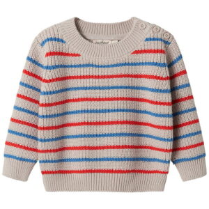 MarMar Bluse - Strik - Teno B - Tomato Mix Stripe
