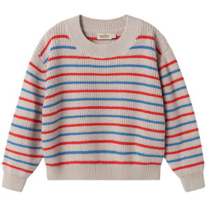 MarMar Bluse - Strik - Teno - Tomato Mix Stripe