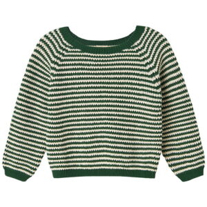MarMar Bluse - Strik - Torin - Garden Green Stripe