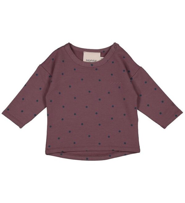 MarMar Bluse - Tajco - Modal - Mahogany Dot - 62 - MarMar Bluse