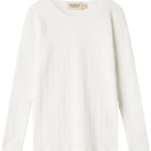 MarMar Bluse - Tamra - Rib - Gentle White