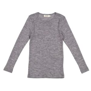 MarMar Bluse - Uld - Tamra - Grey Melange - 1 år (80) - MarMar Bluse