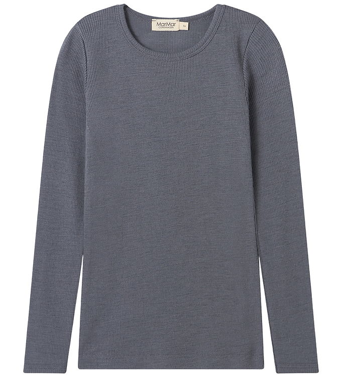 MarMar Bluse - Uld - Tamra - Rainstorm