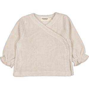 MarMar Bluse - Velour - Tuba Wrap - Rabbit Grey