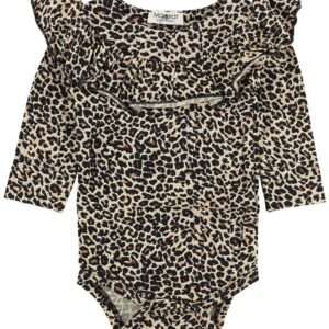 MarMar Body - L/Æ - Bibbi - Brun Leopardprint m. Flæse