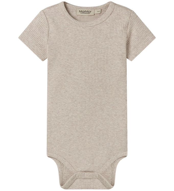 MarMar Body k/æ - Rib - Bomuld/Modal - Light Beige Melange