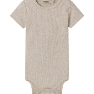 MarMar Body k/æ - Rib - Bomuld/Modal - Light Beige Melange