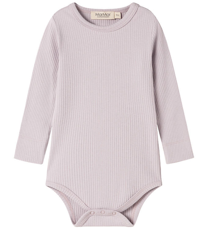 MarMar Body l/æ - Bomuld/Modal - Rib - Cloud Gray