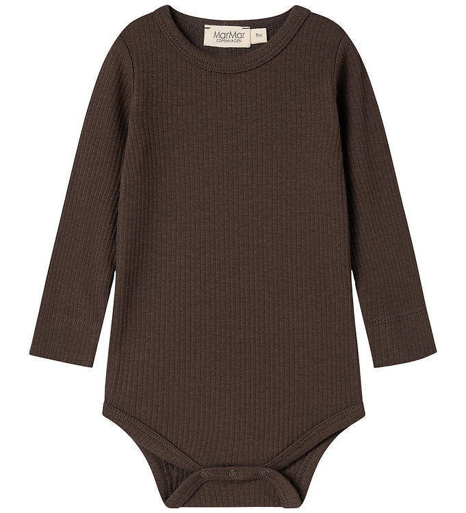 MarMar Body l/æ - Bomuld/Modal - Rib - Dark Roast