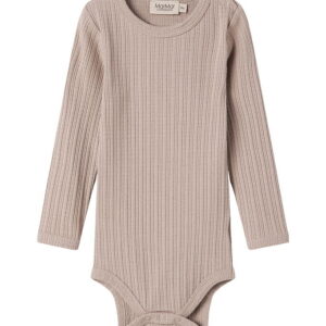 MarMar Body l/æ - Pointelle - Benedicte - Soft Beige