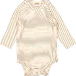 MarMar Body l/æ - Rib - Modal - Belito - Sandstone Stripe