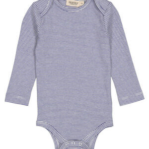 MarMar Body l/æ - Rib - Modal - Ben - Blue Stripe