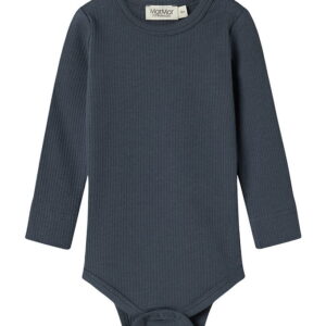 MarMar Body l/æ - Rib - Modal - Noos - Blå