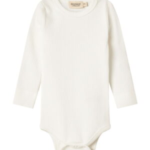 MarMar Body l/æ - Rib - Modal - Noos - Gentle White