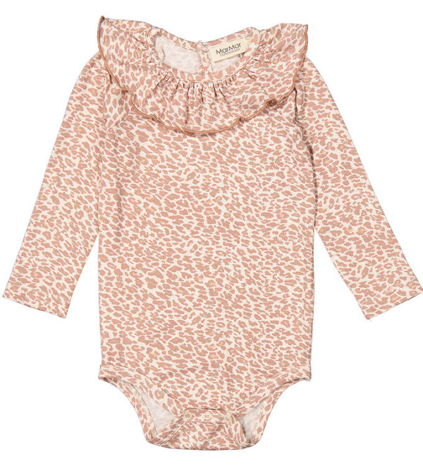 MarMar Body l/æ - Viskose - Berta - Powder Taupe Leo