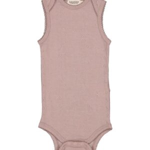 MarMar Body u/æ - Uld - Pointelle - Bini - Burnt Rose