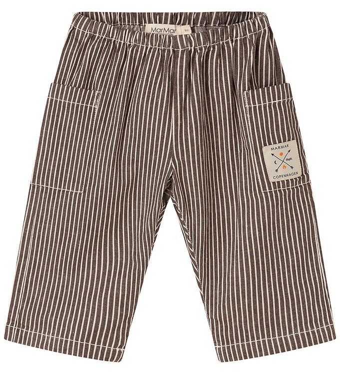 MarMar Bukser - Panto - Dark Brownie Stripe