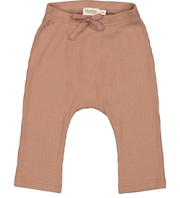 MarMar Bukser - Pico - Rib - Modal - Powder Taupe