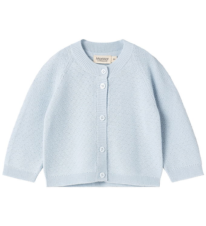 MarMar Cardigan - Strik - Bomuld/Modal - Taki - Cerulean Sky