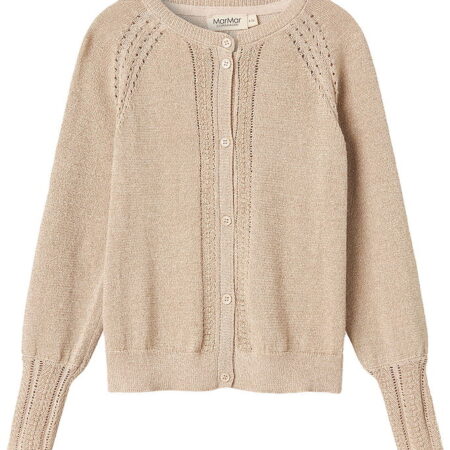 MarMar Cardigan - Strik - Tillie - Gold Glitter