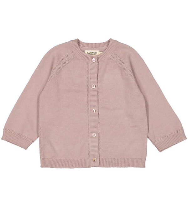 MarMar Cardigan - Strik - Uld - Taki - Blackberry Cream