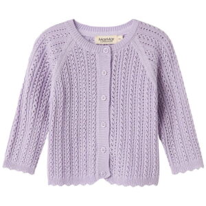 MarMar Cardigan - Totti - Uld/Bomuld - Amethyst
