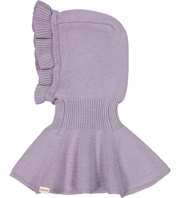 MarMar Elefanthue - Strik - Amira - 1-lags - Uld/Bomuld - Purple