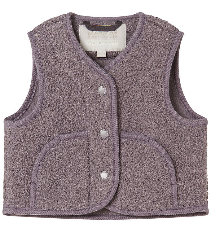 MarMar Fleecevest - Ollas - Purple Suede