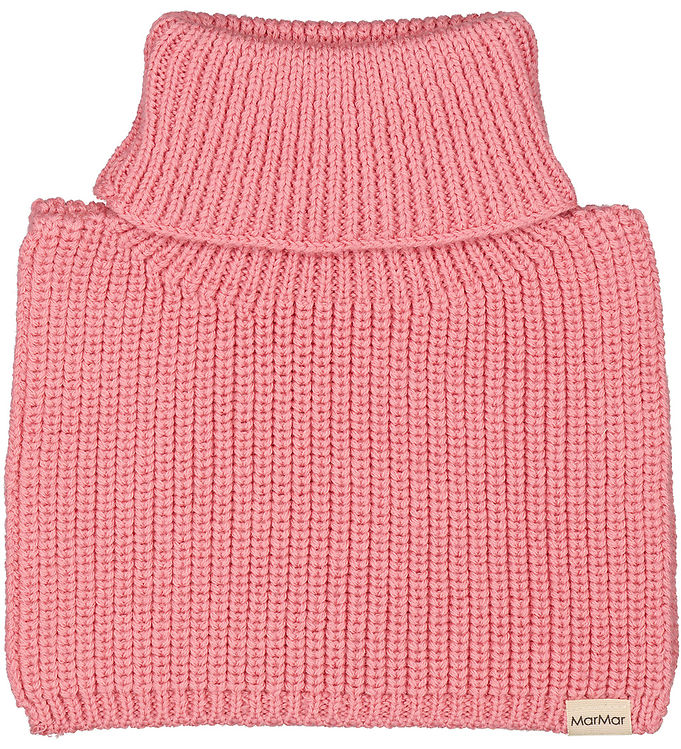 MarMar Halsedisse - Uld/Bomuld - Rib - Strik - Arni - Raspberry