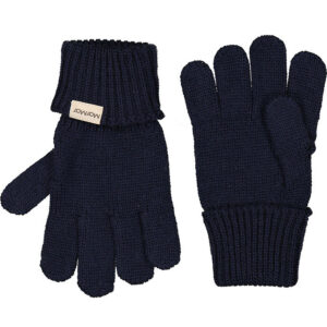 MarMar Handsker - Uld/Bomuld - Strik - Aske - Ink