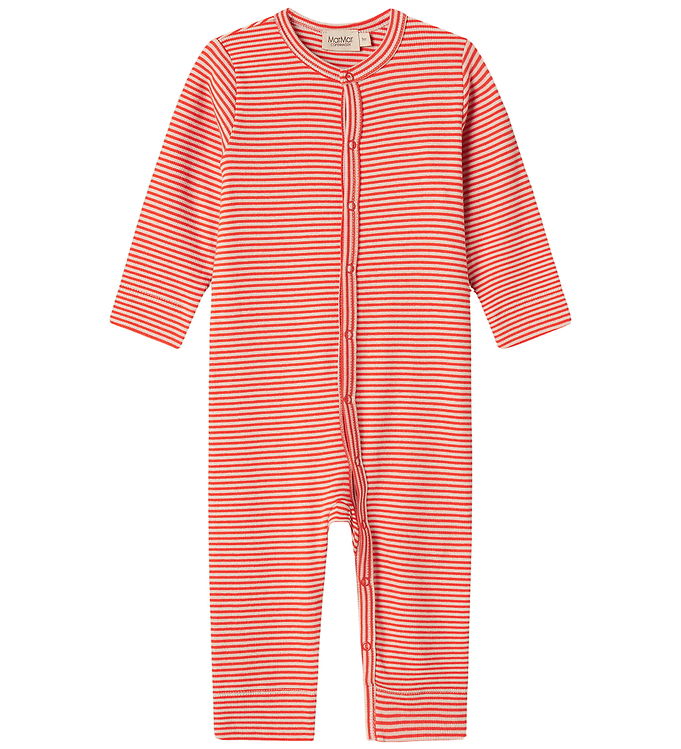 MarMar Heldragt - Rib - Modal - Ruka - Red Stripe